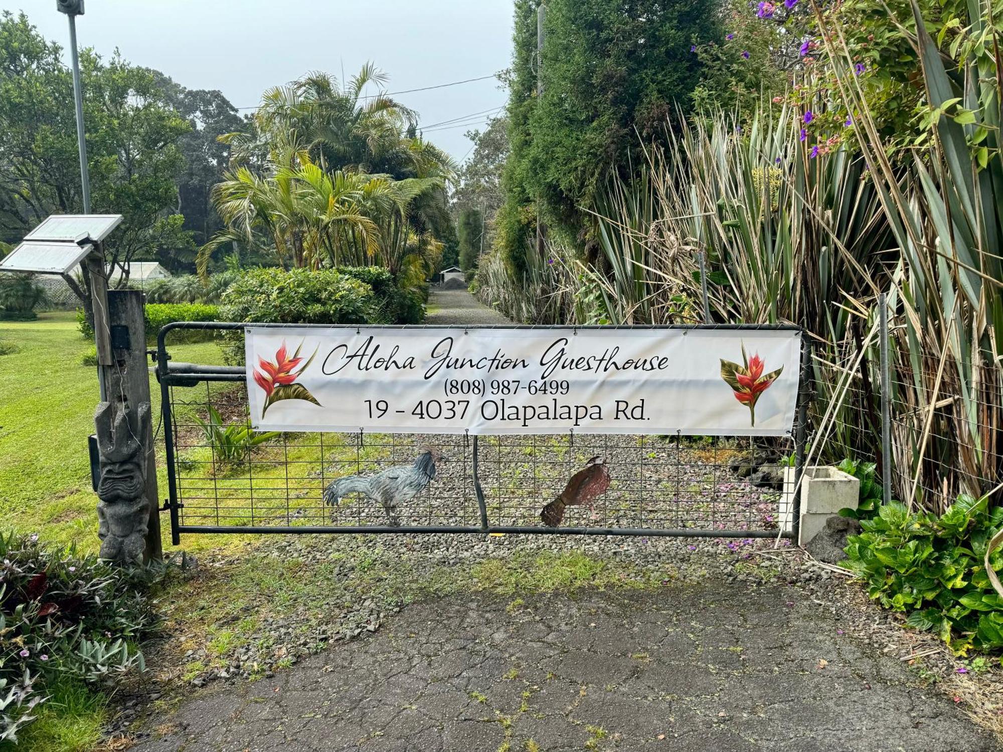 Aloha Junction Bed And Breakfast -Minutes Away From Hawaii Volcanoes National Park Buitenkant foto
